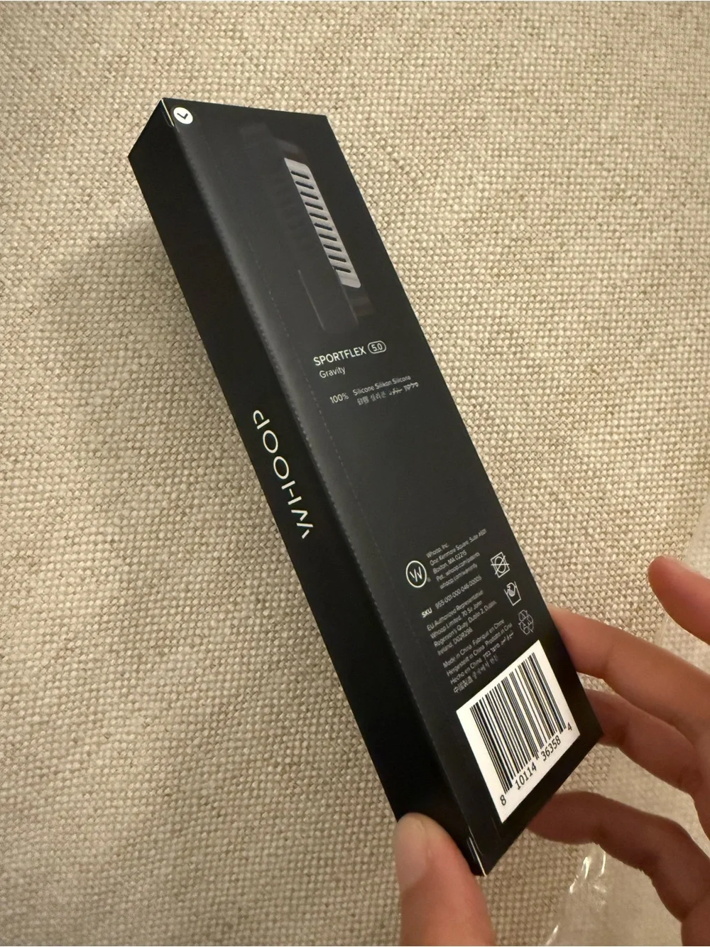Whoop sportflex strap - Black